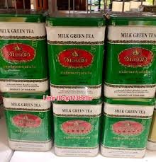 ChaTraMue Brand Thai Green Tea Mix 220 g. (6 Pack)