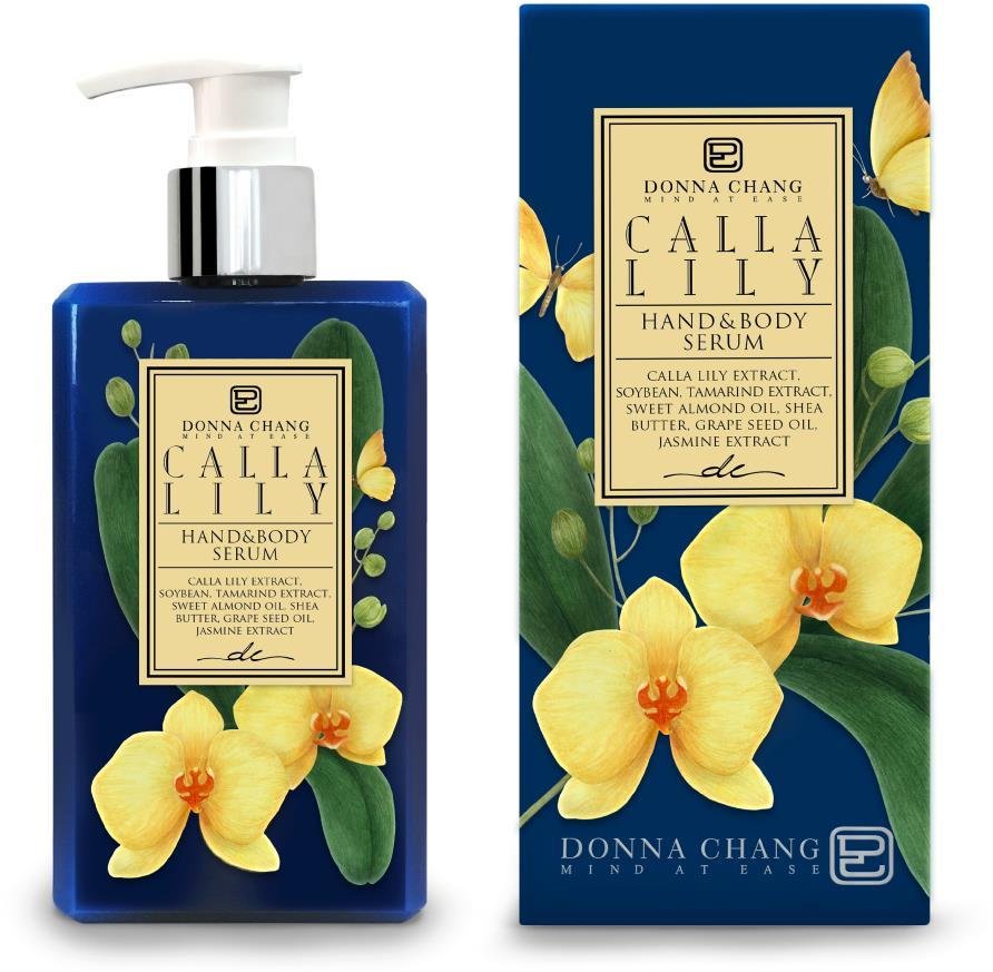 DONNA CHANG CALLA LILY HAND & BODY SERUM 250 ML. VALUE SET