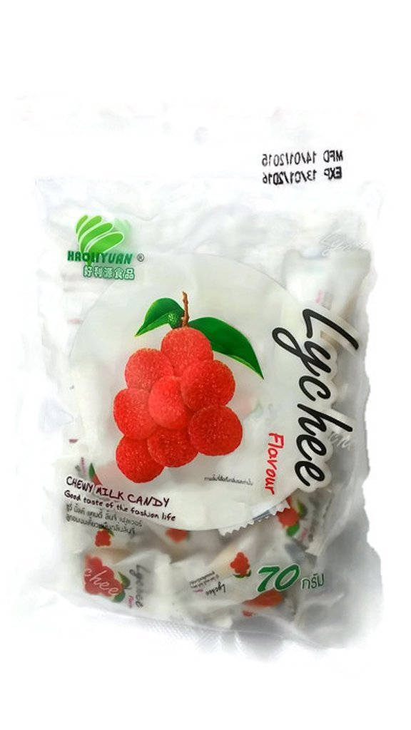 Chewy Milk Candy Lychee Asian Flavor Tropical Sweet and Sour (2.47
