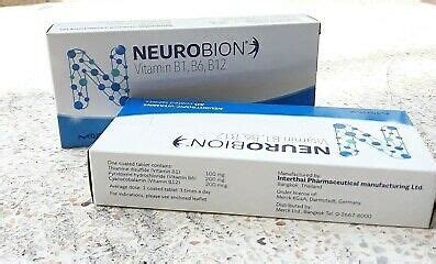 Neurobion Merck Vitamin B1 B6 B12 Neurotropic Health Complex 50 Table