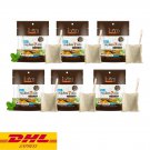 6x Isika 7 Herbs Cool Herbal Soap with Bag Scrub Spa Clear Smoo