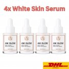 4x AM GLOW Serum Early Boost White Skin Reduce Dark Spots Bright