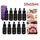 10x Hair Growth Serum Lotion Set Grow Eyebrow Mustache Beard Eyelashe