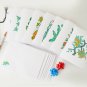Garden plants Notecard Set of 8 - Folded Note Card