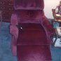 Golden Recliner/lifter Burgundy