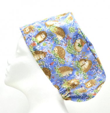 Hedgehogs In tHe Garden Women's Scrub Cap