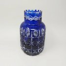 1960s Original Stunning Italian Blue Vase Deigned by Creart Made in Italy