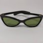 1950s American Vintage Beautiful Rare Black Cat Eye Sunglasses