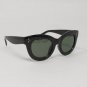 1960s Vintage Beautiful Rare Black Cat Eye Sunglasses Attive