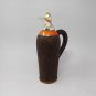 1950s Stunning Aldo Tura Pitcher in Brass and Wood, Made in Italy