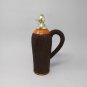 1950s Stunning Aldo Tura Pitcher in Brass and Wood, Made in Italy
