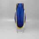 1960s Big Rare Blue Vase By Flavio Poli for Seguso