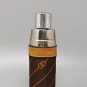 1970s Stunning GUCCI Brown Monogram Canvas Thermos Vacuum Flask. Made in Italy