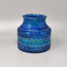 1960s Bitossi Vase by Aldo Londi "Blue Rimini Collection"