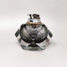1960s Gorgeous Grey Table Lighter in Murano Sommerso Glass By Flavio Poli for Seguso