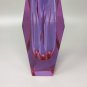 1960s Astonishing Rare Pink Vase By Flavio Poli for Seguso. Made in Italy