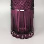 1960s Gorgeous Purple Bohemian Cut Glass Cocktail Shaker. Made in Italy