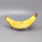 1970s Gorgeous Banana Sculpture by  Fiorucci in Marble. Made in Italy