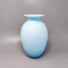 1960s Astonishing Blue Vase By Ca' Dei Vetrai in Murano Glass. Made in Italy
