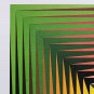 1970s Original Gorgeous Victor Vasarely  "Vonal Prim" Limited Edition Lithograph