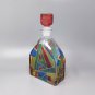 1970s Stunning Decanter or Decorative Bottle by Luigi Bormioli. Made in Italy