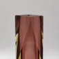1960s Astonishing Antique Pink Vase By Flavio Poli for Seguso. Made in Italy