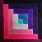 1980s Gorgeous Geometric Italian Woolen Rug by Missoni for T&J Vestor