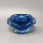 1960s Astonishing Blue Ashtray or Vide Poche By Flavio Poli for Seguso