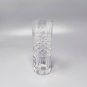 1960s Gorgeous Bohemian Cut Glass Cocktail Shaker With Six Glasses. Made in Italy