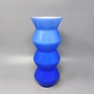 1960s Astonishing Blue Vase By Ca' Dei Vetrai in Murano Glass. Made in Italy