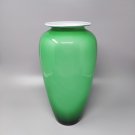 1970s Gorgeous Green Vase by Nason in Murano Glass. Made in Italy