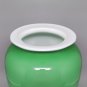 1970s Gorgeous Green Vase by Nason in Murano Glass. Made in Italy