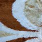 1970s Stunning Geometric Space Age Rug in Wool. Made in Italy