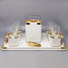 1970s Gorgeous Hans Turnwald Collection set in Hollywood Regency style. Made in Germany