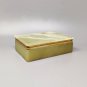 1960s Astonishing Green Onyx Box. Made in Italy
