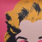 1980s Gorgeous Andy Warhol "Marilyn" Limited Edition Lithograph by CMOA