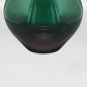 1970s Gorgeous Green Pair of Vases in Murano Glass by Dogi. Made in Italy