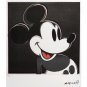 Prodotti 1980s Gorgeous Andy Warhol "Mickey Mouse" Limited Edition Lithograph by Leo Castelli