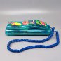 1990s Gorgeous Swatch Twin Phone "Deluxe".  Memphis Style