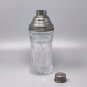 1950s Gorgeous Cut Crystal Cocktail Shaker. Made in Italy