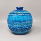 1960s Gorgeous Vase by Aldo Londi for Bitossi "Blue Rimini Collection"