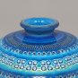 1960s Gorgeous Vase by Aldo Londi for Bitossi "Blue Rimini Collection"