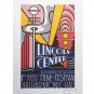 1980s Original Stunning Roy Lichtenstein "Lincoln Center" Limited Edition Lithograph