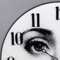 1990s Wall Clock in  Glass by Fornasetti. Made in Italy