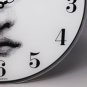 1990s Wall Clock in  Glass by Fornasetti. Made in Italy
