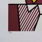 1980s Original Stunning Roy Lichtenstein "Self Portrait" Limited Edition Lithograph