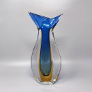 1960s Astonishing Blue Vase By Flavio Poli for Seguso. Made in Italy