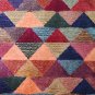 11980s Gorgeous Woolen Rug by Missoni for T&J Vestor Called "Luxor". Made in Italy