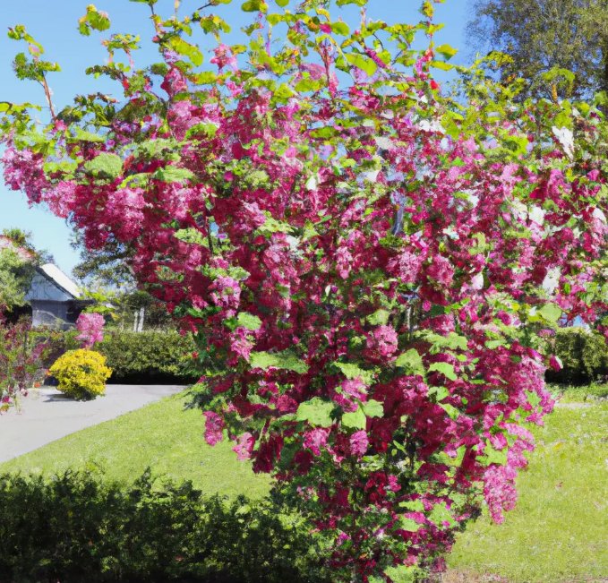 10 Red Flowering Currant Shrub Seeds (Ribes sanguineum) Ornamental Hedge Bush