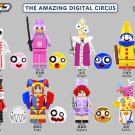 1 Set (8 pcs) Mini Figure Building Block Kids Educational Toys THE AMAZING DIGITAL CIRCUS